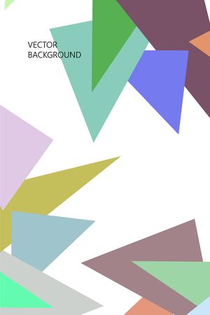 Geometric abstract polygonal background. The pattern in the style of origami, which consists of triangles.のイラスト素材