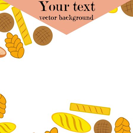 vector illustration of Bakery Product Food Collectionのイラスト素材