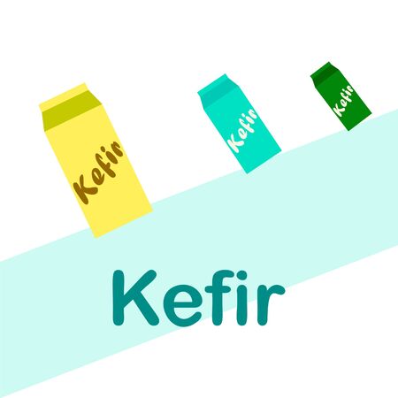 Sweet cartoon ice cream. Vector colorful ice creams.のイラスト素材