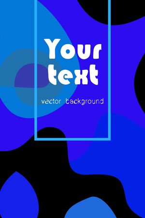 Abstract geometric background for business brochure cover design. Vector banner poster template.のイラスト素材