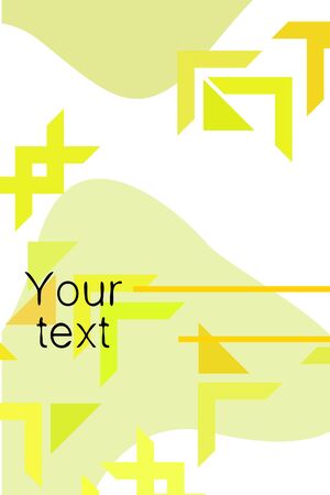 Abstract geometric element in futuristic style . Useful for prints and posters.のイラスト素材