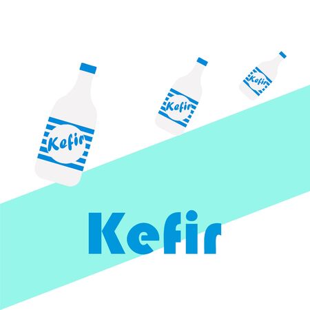 Sweet cartoon ice cream. Vector colorful ice creamsのイラスト素材