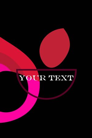 Abstract geometric background for business brochure cover design. Vector banner poster template.のイラスト素材