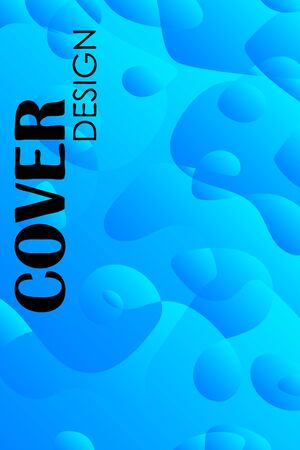 Abstract color modern geometric spots, vector background.のイラスト素材