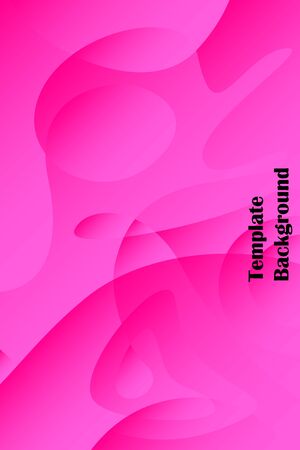 Abstract color modern geometric spots, vector background.のイラスト素材