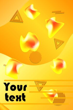 Liquid vector colorful shapes. Abstract vector background. Liquid ink art design.のイラスト素材