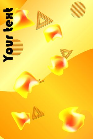 Liquid vector colorful shapes. Abstract vector background. Liquid ink art design.のイラスト素材