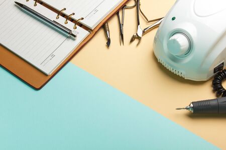 Professional manicure toolsの写真素材