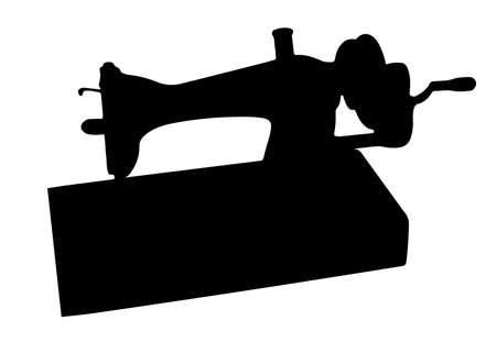 Sewing machine. Vector image.のイラスト素材