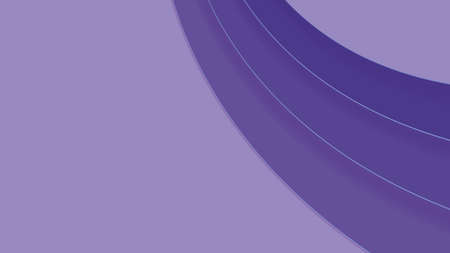 Abstract blue background in the form of waves. Made in the style of paper cut.のイラスト素材