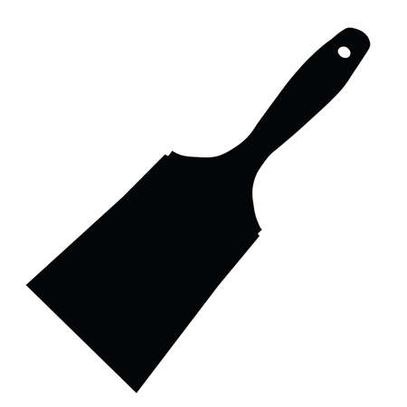 Brush for repairs. Vector imageのイラスト素材