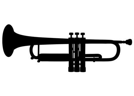 Musical instrument labor trombone.のイラスト素材