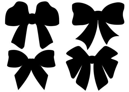 Beautiful bows included. Vector image.のイラスト素材