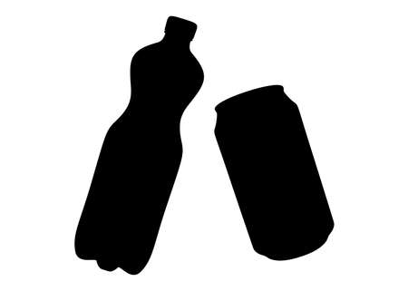 Bottled sweet water  illustrationのイラスト素材