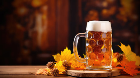 Octoberfest banner with copy spaceの素材