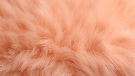 Peach Fuzz fluffy background textureの素材