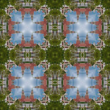 A seamless pattern, a design element for a website or blog post. Textiles, wallpaper, packaging. A...