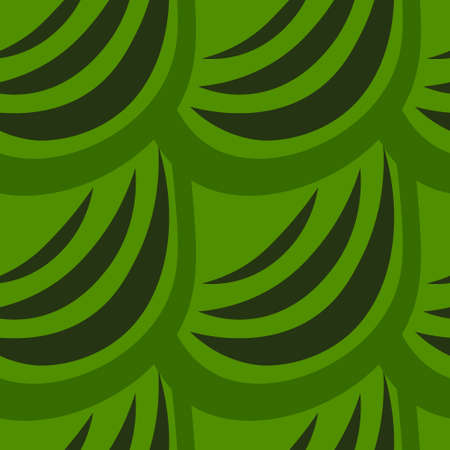 Illustration A seamless pattern on a square background - the scales of a fish, mermaid or dragon. Design element for interior items. Wallpapers, textiles, packaging, background for a website, mobile application or blog. fairy tales, texture, volumeのイラスト素材