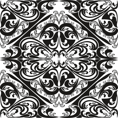 Seamless pattern on a white background のイラスト素材