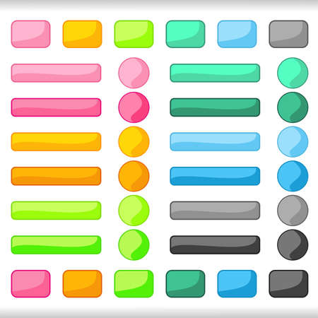 Buttons.のイラスト素材