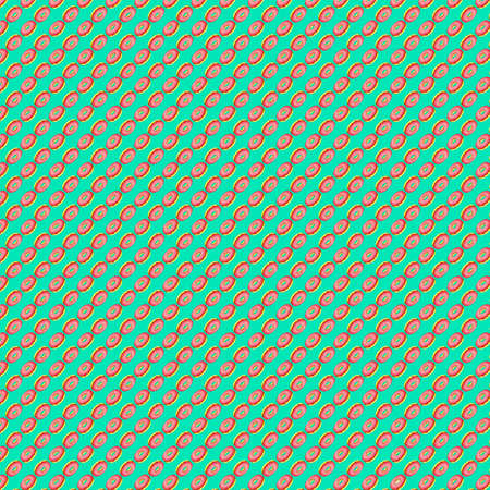 Seampless pattern with donuts on a pink, green, mint, blue background. Wrapping paper.