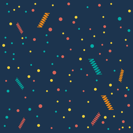 celebrate party holiday or new year 2023 vector simple flat backgroundのイラスト素材