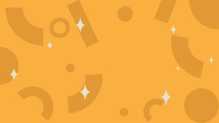 simple orange horizontal geometric backgroundの写真素材