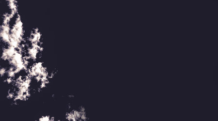 Cloudscape has been developing in gorgeous dark purple form, filtered image processed vintage effect