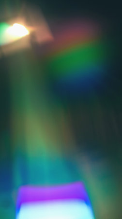 Abstract background, lights, colorful, bokeh, defocused textureの写真素材