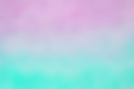 Gradient with pastel pink, purple, and turquoise tones ideal for creative backgrounds.の写真素材