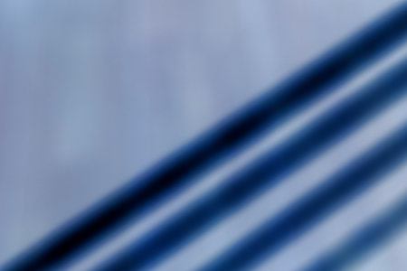 Abstract blurred lines in blue shades with a minimal and modern appealの写真素材