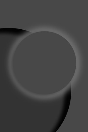 Abstract gradient design with circular motifs in brown tonesの写真素材