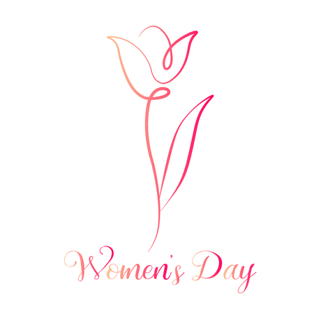Happy women's day vector illustrationのイラスト素材