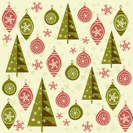 seamless Christmas background のイラスト素材