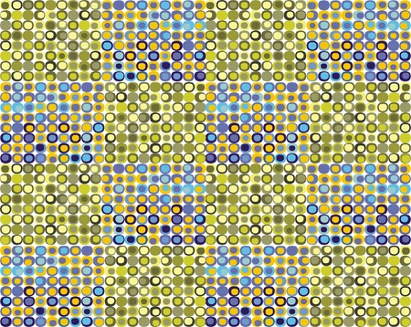 Retro seamless square pattern のイラスト素材