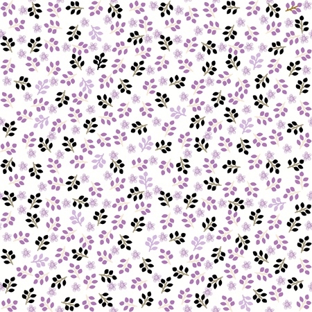 seamless floral background のイラスト素材
