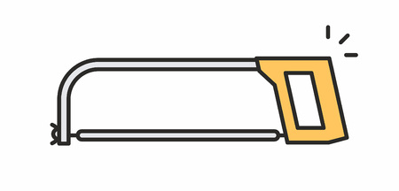 Saw iconのイラスト素材