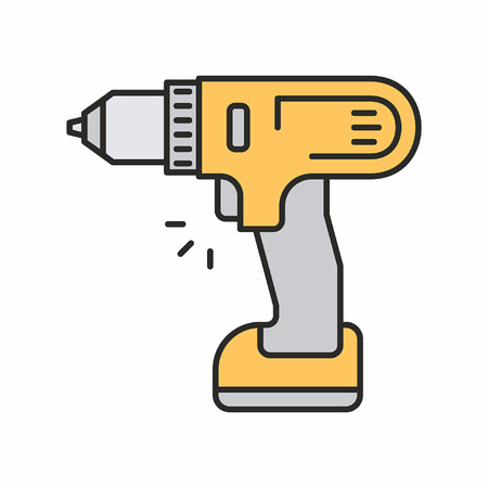 Drill iconのイラスト素材