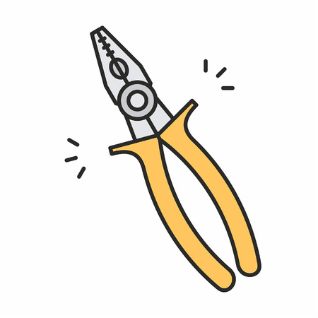 Pliers iconのイラスト素材