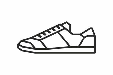 Sneakers iconのイラスト素材