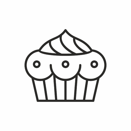 Cupcakes iconのイラスト素材