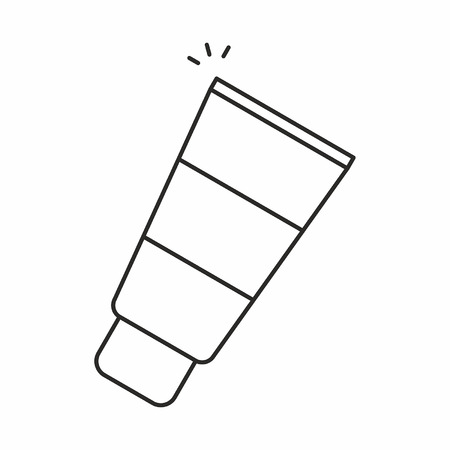 Cosmetic cream iconのイラスト素材