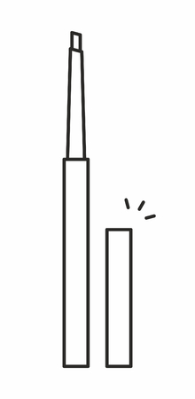 Cosmetic Makeup Pencil iconのイラスト素材