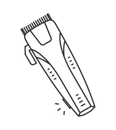 Electric shaver iconのイラスト素材