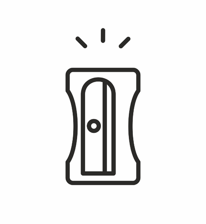 Pencil sharpener iconのイラスト素材
