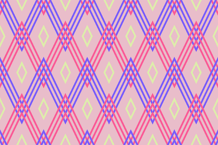 Geometric seamless pattern vector illustration.