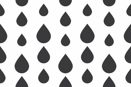 Black and white seamless geometric pattern.のイラスト素材