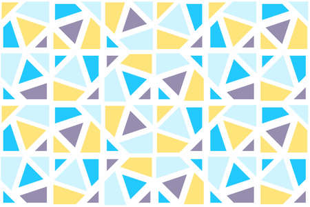 Colorful geometric shape pattern.のイラスト素材
