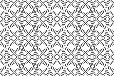 Geometric linear pattern.のイラスト素材