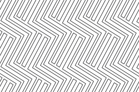 Geometric seamless pattern with linearのイラスト素材